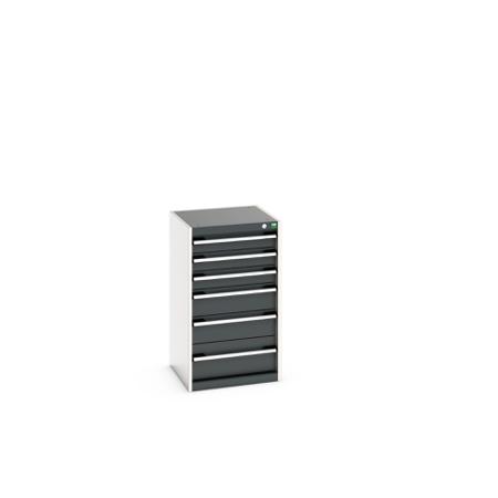 40010039-19V Bott 6 Cabinet, Steel, 900mm x 525mm x 525mm, Anthracite Grey, Light Grey