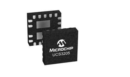 UCS3205-E-Q8A Microchip UCS3205-E/Q8A, 1, Bi-Directional Load Switch Power Control Switch 8-Pin, VQFN-19