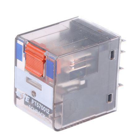 D3226 TE Connectivity DPDT Non-Latching Relay PCB Mount, 12V dc Coil, 2 A Non-Latching Relay