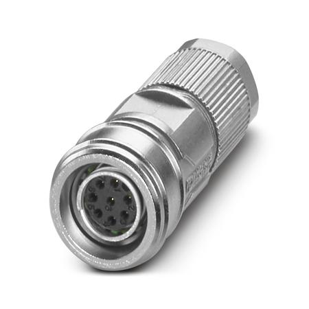 1319946 Phoenix Contact Industrial Circular Connectors, 8 Contacts, Cable, M12 Connector, Socket, Female, IP65, IP67, SACC