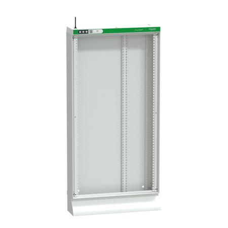 LVS08243D Schneider Electric PrismaSeT Series Sheet Steel Floor Standing Enclosure, Opaque Door, IP30, IP40, IP41, IP43, 850 x
