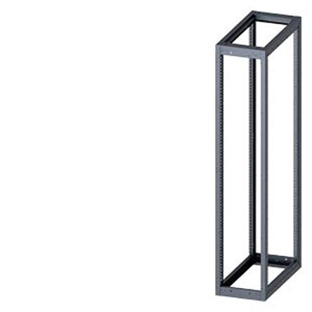 8MF1048-2GS30 Siemens 8MF1 Series Steel Support Frame, 2000mm H, 400mm W, 800mm D For Use With Standard Empty Enclosure