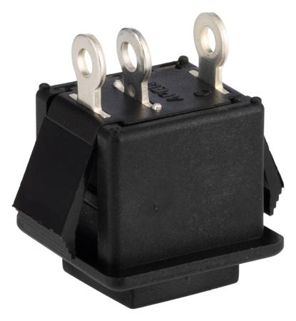 1415NC-BLACK SP-NO/NC Momentary Push Button Switch, IP65, 14.3 x 16.5mm, Panel Mount
