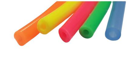 606-351 RS PRO Silicone, Flexible Tube, 2.3mm ID, 5.5mm OD, Blue, Green, Orange, Yellow, Pink, 1m