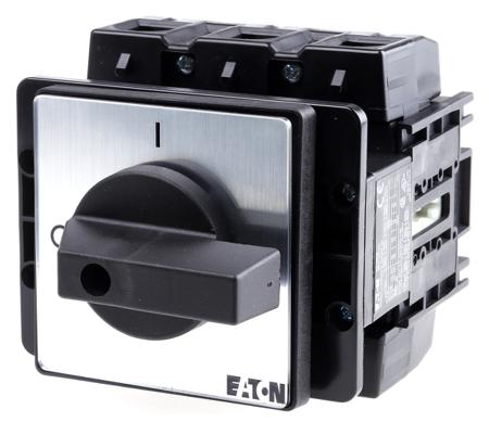 280921-P5-160-E Eaton 3 Pole Panel Mount Non-Fused Switch Disconnector - 160A Maximum Current, 55kW Power Rating, IP65