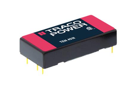 TEN-40-1222N TRACOPOWER TEN 40N 40W Isolated DC-DC Converter Through Hole, Vin 9 → 18 V dc, Vout ±12V dc