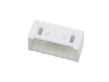 53426-0710 TE Connectivity 53426 Series Right Angle Through Hole PCB Header, 2.5mm Pitch, 1 Row(s), Shrouded