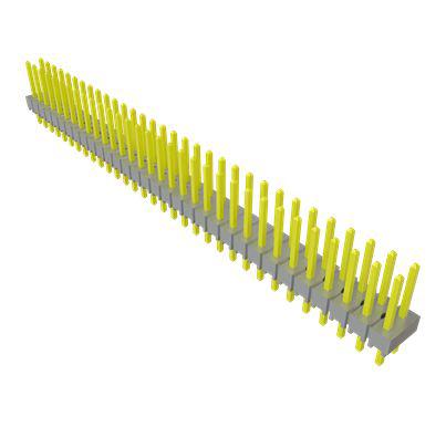 TSW-132-24-G-D Samtec TSW Series Vertical Through Hole PCB Header, 64 Contact(s), 2.54mm Pitch, 2 Row(s), Unshrouded