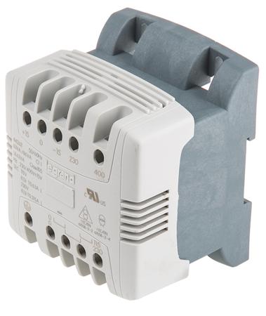 0 442 62 Legrand 63VA DIN Rail Transformer, 230V ac, 400V ac Primary, 115V ac Secondary