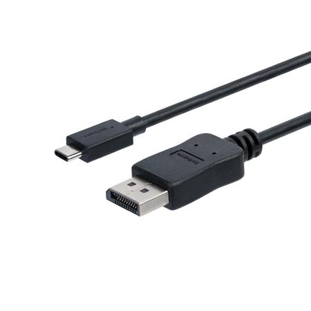 CDP2DPMM6B StarTech.com USB C to DisplayPort Adapter Cable, USB 3.1, 1 Supported Display(s) - 4K @ 60Hz