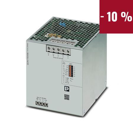 1168603 QUINT POWER Switch Mode PSU, 400 → 500V ac ac Input, 26V dc dc Output, 2.2 → 1.9A Output, 1217VA
