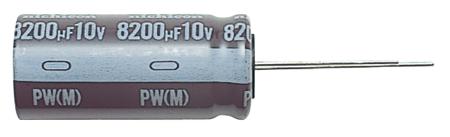 UPW1J221MPD1TD Nichicon 220μF Aluminium Electrolytic Capacitor 63V dc, Radial, Through Hole -