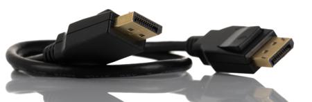 195-4906 RS PRO Male DisplayPort to Male DisplayPort, PVC  Cable, 8K @ 60Hz, 500mm