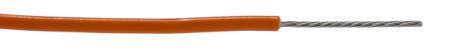 217-314 RS PRO Orange Hook Up Wire, 24 AWG, 7/0.20, 305m, PVC Insulation