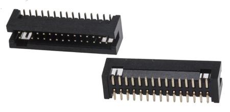 121-6543 RS Pro, 1.27mm Pitch, 30 Way, 2 Row, Straight PCB Header, Surface Mount