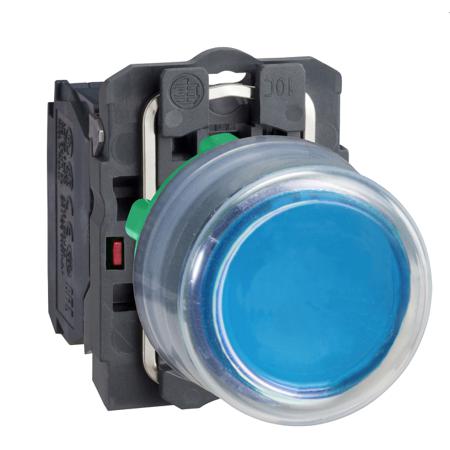 XB5AP61C0 Schneider Electric XB5 Series Push Button, 22mm Cutout, 1 NO, 600V, IP66, IP67