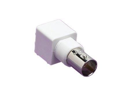 73137-5013 TE Connectivity 73137 Series Receptacle Bulkhead Mount BNC Connector, Solder Termination, Right Angle Body