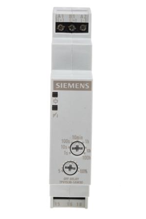 7PV1538-1AW30 Siemens DIN Rail Mount Timer Relay, 12 → 240V ac/dc, 1-Contact, 0.05 → 100 s, 3 → 100 min, 5