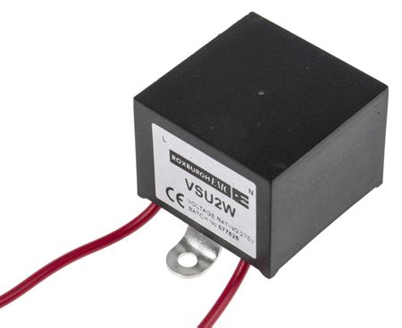 VSU2W Roxburgh EMC, VSU Surge Suppressor Unit 275 V Maximum Voltage Rating 0.04kA Maximum Surge Current Transient Voltage