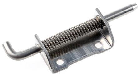 12-A-3863 Pinet Stainless Steel Concealed Hinge, Bolt-on Fixing, 82mm x 21mm x 2.8mm