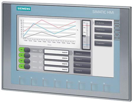 6AG11232JB032AX0 Siemens SIPLUS Series KTP900 Basic HMI Panel - 9 in, LCD-TFT Display, 800 x 480