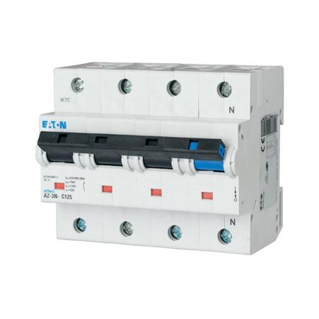 211778 AZ-3N-C25 Eaton xEffect MCB, 3P, 25A Curve C, 400V AC, 60V DC, 25 kA Breaking Capacity