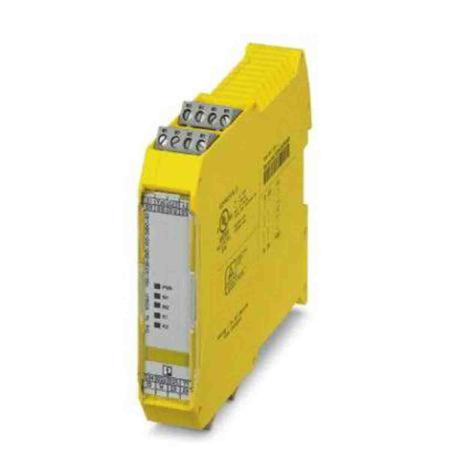 1009831 Phoenix Contact PSRmini PSR-MC38 0 Auxiliary Contacts Safety Relay 24V dc, Dual-Channel 2 Safety Contacts