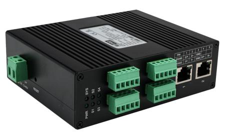 149-185 RS PRO RJ45, RS422, RS485 Ethernet Media Converter, 10/100Mbit/s, Full Duplex