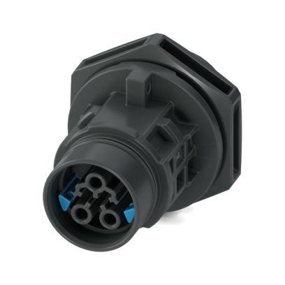 1313300 Phoenix Contact Connector, 3 Contacts, Front Mount, Socket, Female, IP66, IP68, IP69, PRC 20 Series
