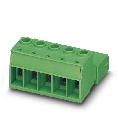 1969409 Phoenix Contact PCB Terminal Block, 5-Contact, 10.16mm Pitch, Push-In, 1-Row, Screw Termination