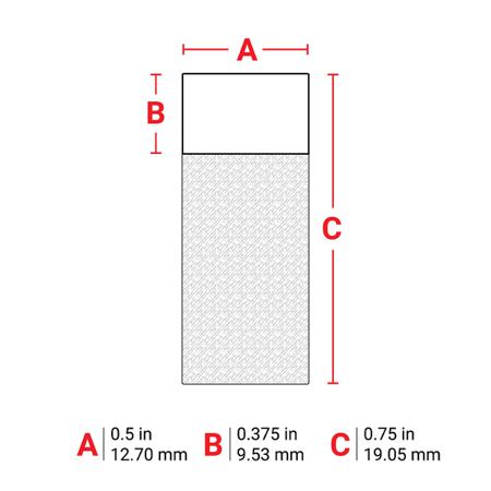 M7-11-427 Brady Label Printer Ribbon for use with BMP71, Labels for M710 Printers