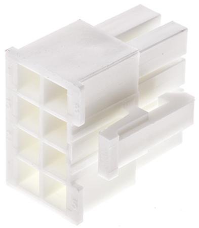 39-01-2085 Molex, Mini-Fit Jr Female Connector Housing, 4.2mm Pitch, 8 Way, 2 Row