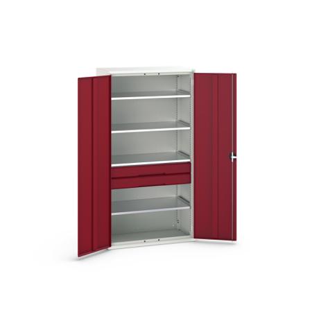 16926574.24 Bott 2 Door, 2 Drawer Sheet Steel Cupboard, 1050 x 550 x 2000mm