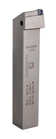PWLNR 2525 M 0604 Pramet PWLNR Series Lathe Tool Holder for Use with WNMG 0604, 25mm Height, 95° Approach, 150mm Length