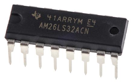 AM26LS32ACN Texas Instruments  Line Receiver, 16-Pin PDIP