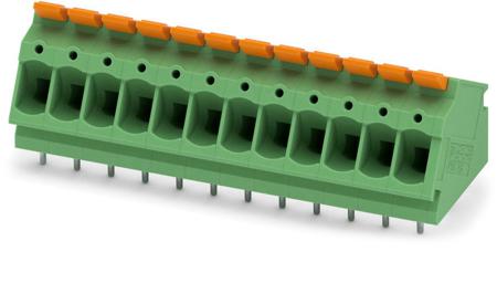 1190374 Phoenix Contact PCB Terminal Block, 12-Contact, 5mm Pitch, Through Hole Mount, 1-Row