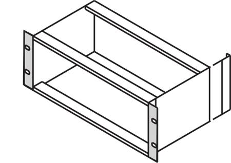 24564497 nVent SCHROFF EuropacPRO Series Bracket for Use with Textile EMC Gasket, M4 Thread, 1 Piece(s)