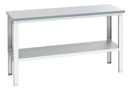 41003682-16V Bott 41003682.16V Sheet Steel Workbench, 350kg Max Load, Adjustable Height, 747 → 1140mm x 750mm x 2000mm