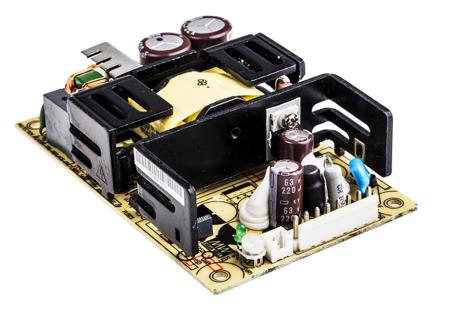 RPS-75-48 MEAN WELL Switching Power Supply, , 48V dc, 1.6A, 76.8W, 1 Output, 127 → 370 V dc, 90 → 264 V ac