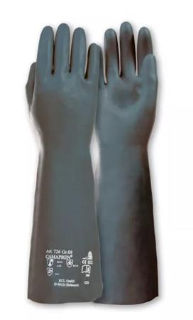 072609141E Honeywell Safety Camapren Black Chloroprene Oil Grip, Oil Repellent Work Gloves, Size 9