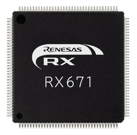R5F5671EHDFB-30 Renesas Electronics R5F5671EHDFB#30, 32bit Microcontroller, RX, 120MHz, 2.048 MB Flash, 144-Pin LFQFP