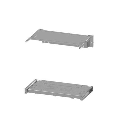 8PQ6000-3BA31 Siemens Grey 4 Gang Mounting Plate Sheet Steel Mounting Plate