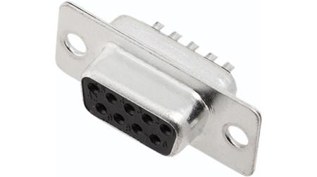 2101-0200-11 Encitech Connectors DM 9 Way Solder D-sub Connector Socket