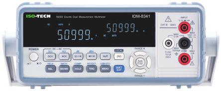 IDM-8341 ISO-TECH  Digital Multimeter, 10A ac 750V ac With RS Cal