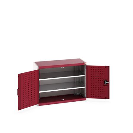 40013046-24V Bott 2 Door Sheet Steel Floor Standing Cupboard, 1050 X 525 X 800mm