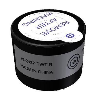 AI-2437-TWT-R PUI Audio 100dB(A) Through Hole Continuous Internal Piezo Buzzer, 24 x 24 x 18mm, 3V dc Min, 16V dc Max