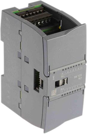 6ES7222-1HH32-0XB0 Siemens SM 1222 PLC I/O Module 16 Outputs 2 A 24 V dc, 100 x 45 x 75 mm