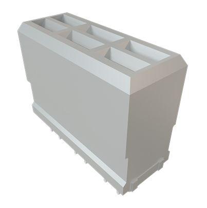 HPTS-4-S-D-VT Samtec, HPTS 3.2mm Pitch High Speed Hard Metric High Density Backplane Connector, Female, Vertical, 4 Column, 2 Row, 8