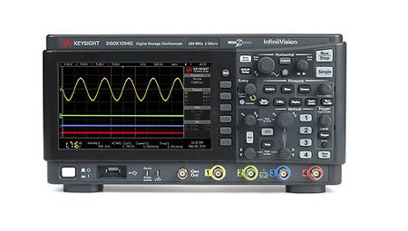 DSOX1204G+DSOX1200A-100 Keysight Technologies  InfiniiVision 1000 X Series, 100MHz Bench Oscilloscope, 4 Analogue