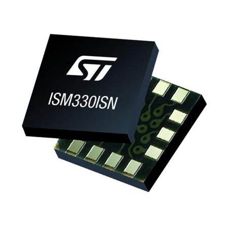 ISM330ISNTR STMicroelectronics 3-Axis PCB Accelerometer & Gyroscope 3.6 V 1.71 V, SPI, LGA-14L, 14-Pin